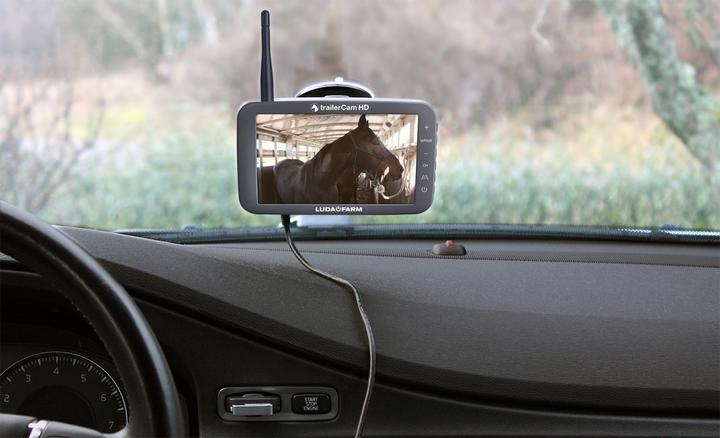 Actual product image LudaFarm TrailerCam HD Professional camera system for horse trailers (1280 x 720 pixels)