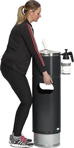 Produktbild VAR Desinfektionsstation Edelstahl 350x460x900mm (32 l)