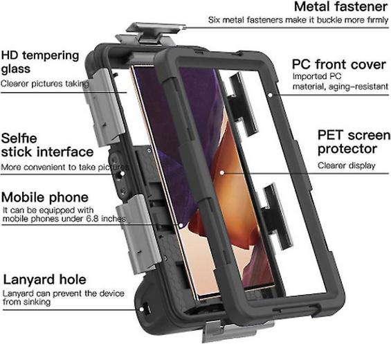 Produktbild PhoneLook SHELLBOX Universelle Smartphone Hülle Professional Waterproof Case 2nd Generation (15 Meter) Orange (Apple iPhone 13 Pro Max, Apple iPhone 11 Pro Max, Apple iPhone 14, Apple iPhone XS, Apple iPhone 6 Plus, Apple iPhone XS Max, Apple iPhone XR, Apple iPhone 12, Apple iPhone 11 Pro, Apple iPhone 13, Apple iPhone X, Apple iPhone 6, Apple iPhone 8, Apple iPhone 14 Pro Max, Apple iPhone 7)