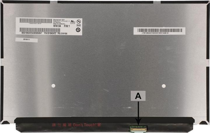 Produktbild 2-Power 12.5 1920x1080 FHD AG Emb Touch