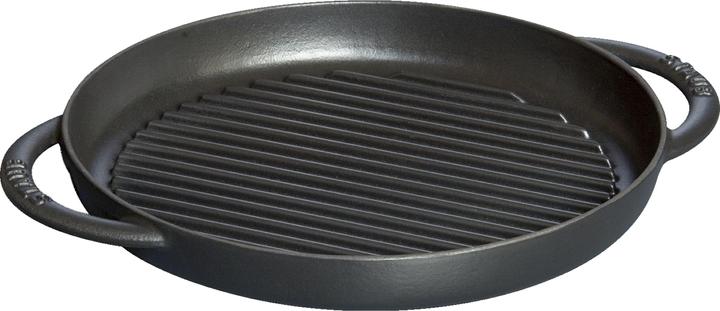 Image du produit Staub Poêle à griller (26 cm, Poêle à grillades, Fonte)