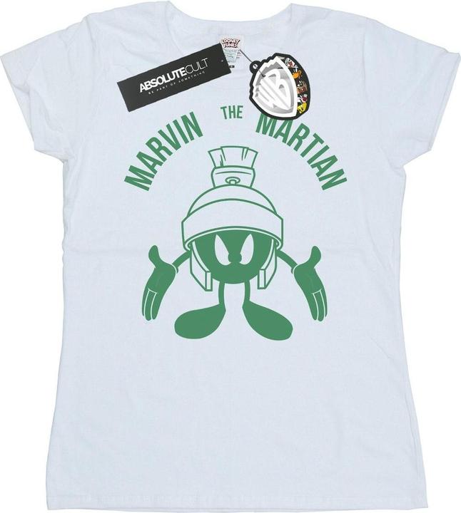 Looney Tunes Marvin The Martian Large Head TShirt (XL)