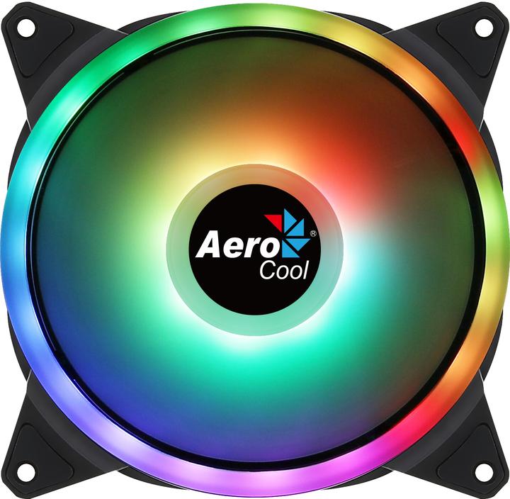 Actual product image AeroCool Duo 14 computer case fan 14 cm black (140 mm, 1 x)