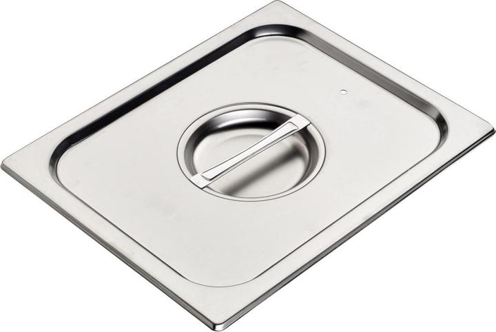Produktbild GN Schalen GN-Deckel 1/2 mit Silikondichtung Edelstahl 32.5x26.5cm (GN 1/2)
