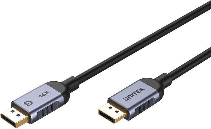 Unitek C1626GY01-3M DisplayPort 2.1 Schwarz (3 m, DisplayPort)