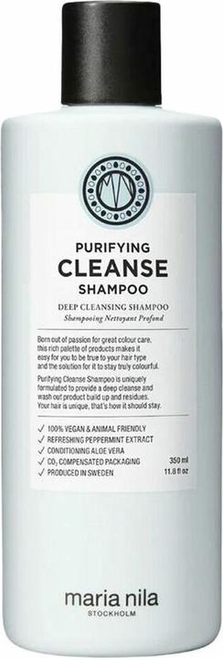 Actual product image Maria Nila Purifying Cleanse Shampoo - 350ml (350 ml, Liquid shampoo)