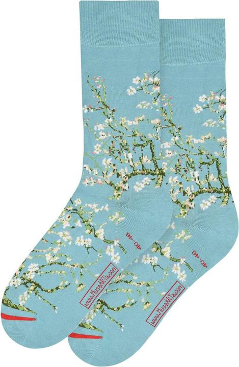 Immagine prodotto MuseARTa Calzini di Vincent van Gogh - Fiori di mandorlo in fiore (Confezione singola, 40 - 46)
