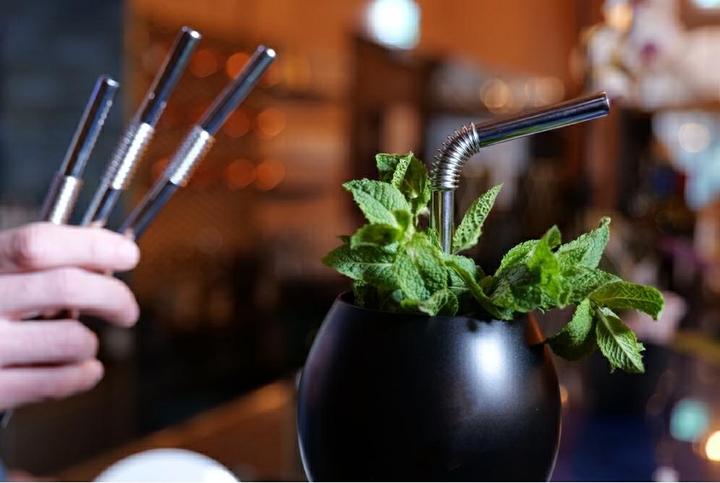 Actual product image Turtleneck Straw Drinking straws (4 x)