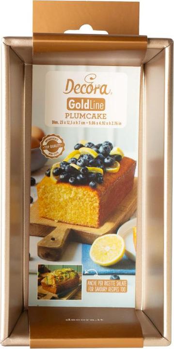 Image du produit Decora Moule à cake Gold Line - 23cm