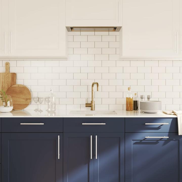 Produktbild VidaXL Möbelgriffe 10 Stk. Silbern 160 mm Edelstahl,Farbe
