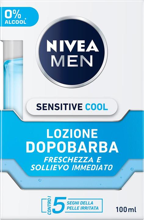 Immagine prodotto NIVEA MEN Dopobarba rinfrescante Sensitive 100 ml (Lozione dopobarba, 100 ml)
