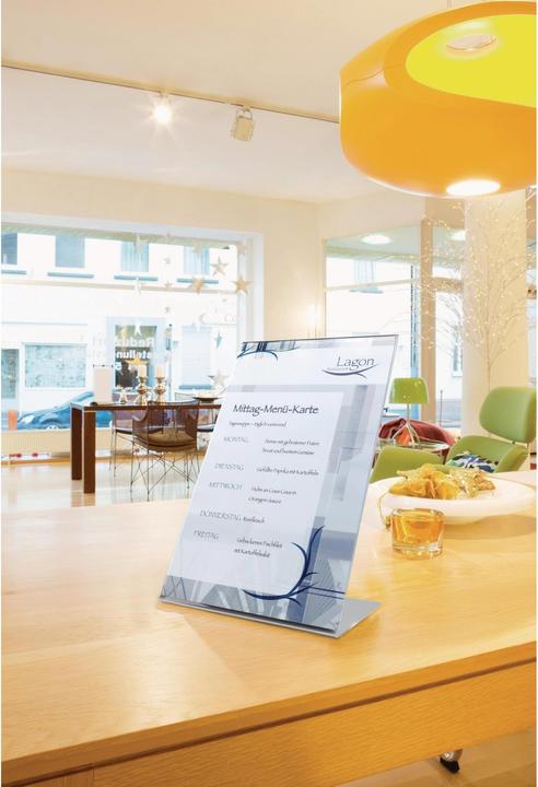 Actual product image Durable Presentation stand A4,transparent (A4)