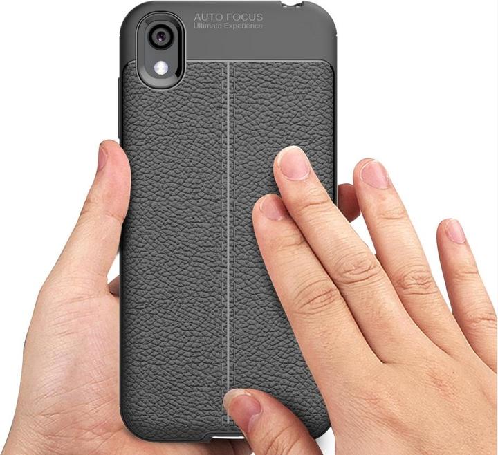 Produktbild Screenguard Huawei Y5 2019 Hülle Leather Design TPU Cover (Huawei Y5 (2019))
