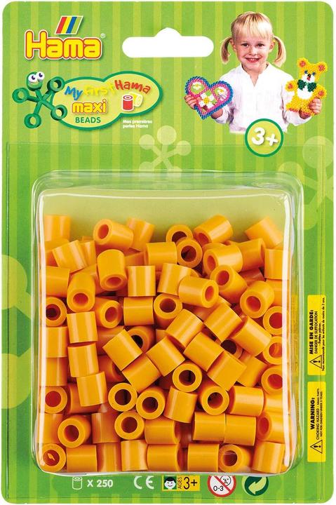 Productafbeelding Hama Strijkkralen Maxi - Teddybeer Bruin, 250st.