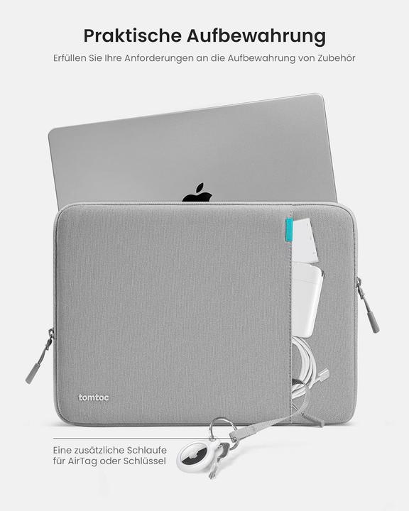 Actual product image tomtoc 360° MacBook Schutzhülle (13", Apple)
