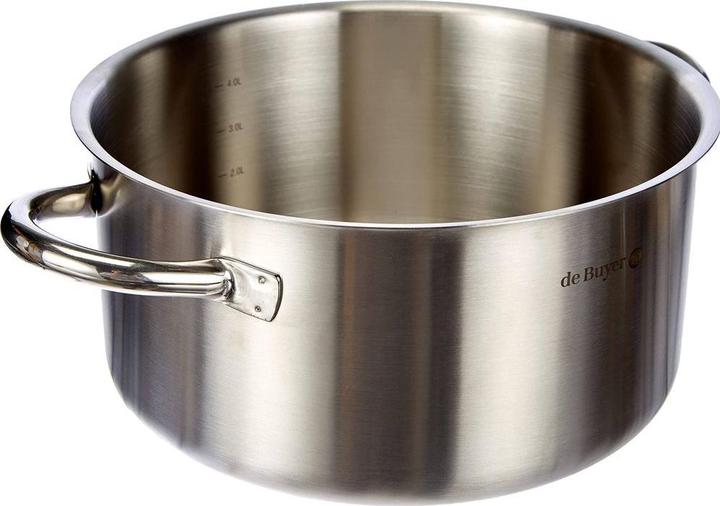 Image du produit de Buyer PRIM'APPETY Casserole basse Ø24cm, induction (24 cm, Casserole, Acier inoxydable)