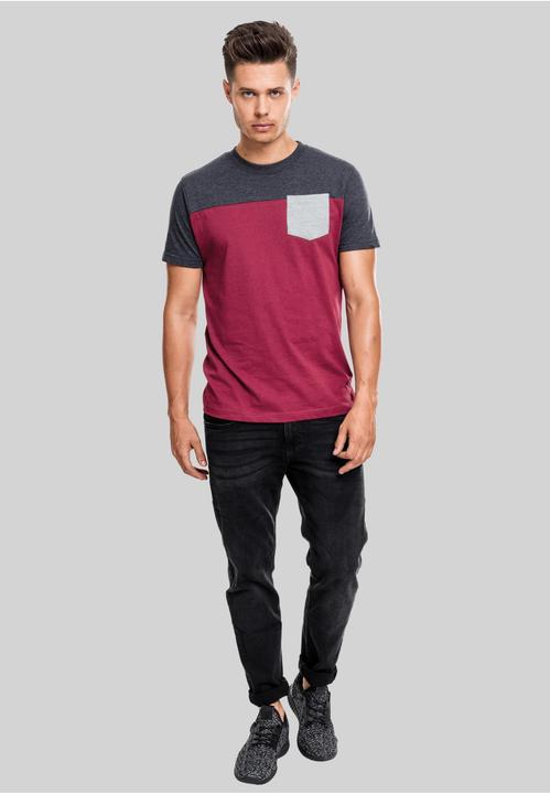 Immagine prodotto Urban Classics Tee tascabile a 3 toni (S)