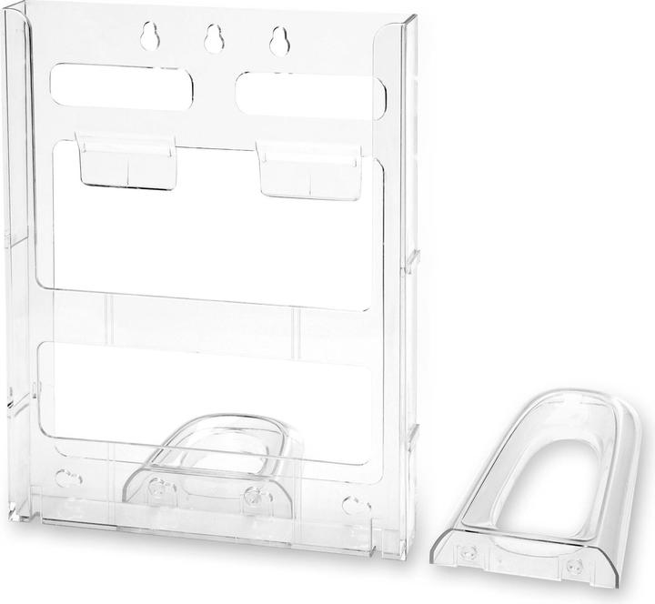 Actual product image Deflecto Lit-Loc brochure holder (A4)