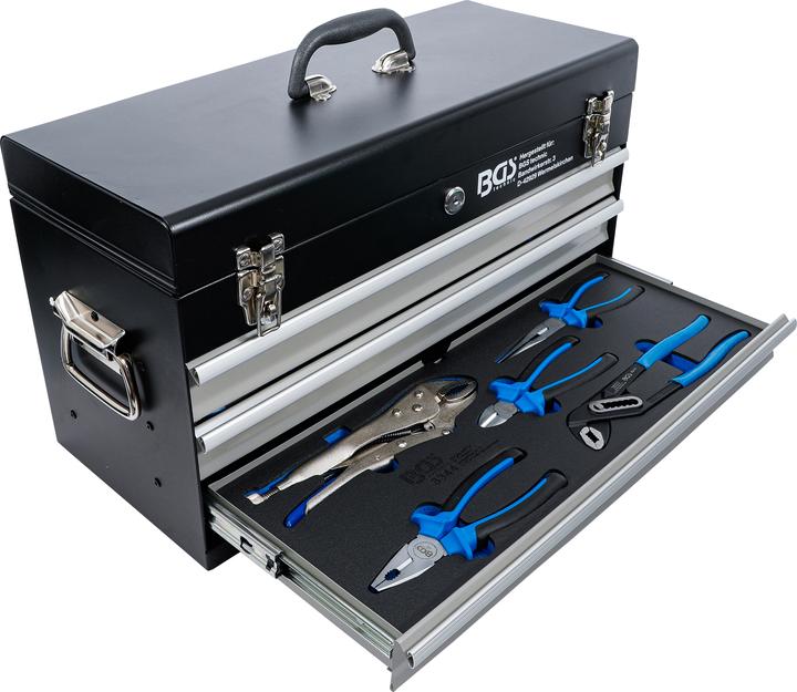 Produktbild BGS Metall-Werkzeugkoffer 3 Schubladen mit 143 Werkzeugen (1 Teile)