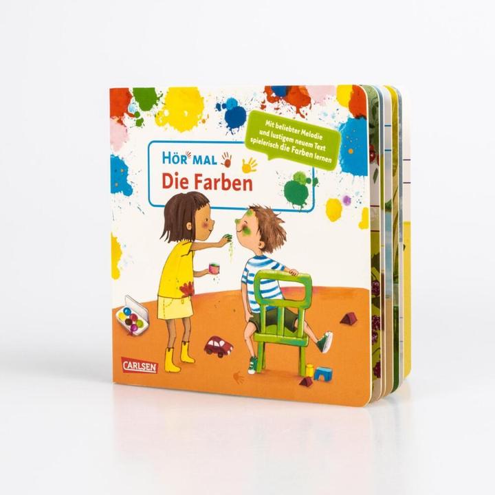 Actual product image Listen (sound book): The colours (German)