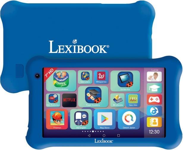 Image du produit Lexibook Tablette LexiTab Master 7 pouces à contenu éducatif, housse de protection version FR