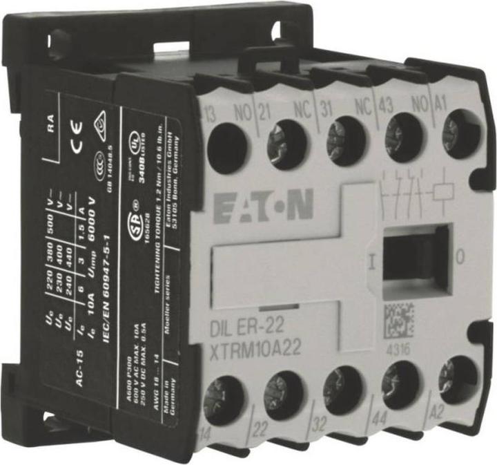 Produktbild Eaton Kleinschütz DILER DILER-22-G(24VDC) 2 Schliesser/2 Öffner 24 V/DC