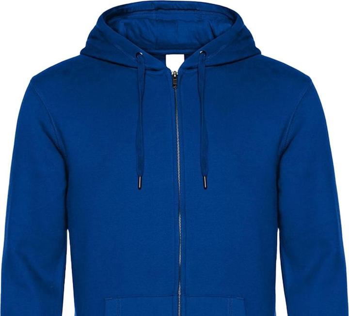Immagine prodotto B&C Felpa con Cappuccio e Zip Intera Uomo (XS)