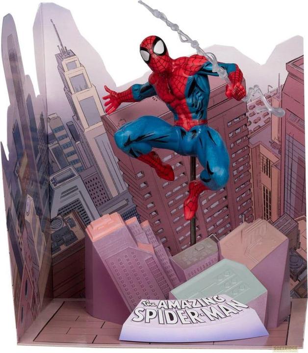 Actual product image McFarlane Marvel Collection PVC Statue 1/10 Spider-Man (The Amazing Spiderman #1) 17 cm