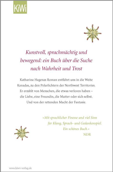 Immagine prodotto Das Geräusch des Lichts (Tedesco, Katharina Hagena, 2018)