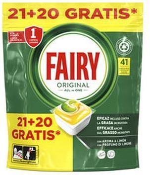 Produktbild Fairy TODO EN 1 ORIGINAL lavavajillas 41 cÃƒÂ¡psulas (Körperlotion)