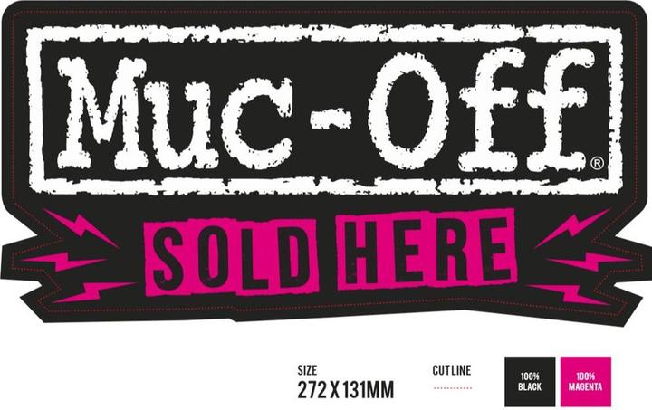 Image du produit Muc-Off Sold Here Aufkleber
