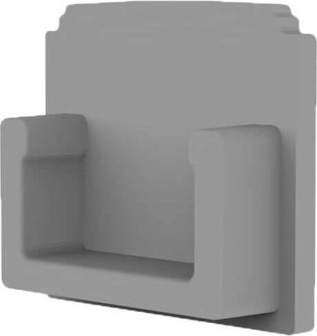 Produktbild Isoled Endkappe E208 für LED Trockenbau T-Profil 14, 1STK