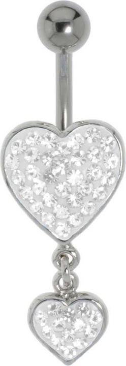 Image du produit Bijouteria Piercing nombril (Acier inoxydable, Laiton, Cristallin)