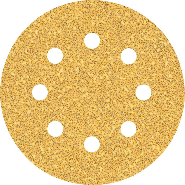 Actual product image Bosch Professional Zubehör Expert C470 Sandpaper with 8 holes for random orbital sander, 115 mm, G 40, 5 pcs. (40)