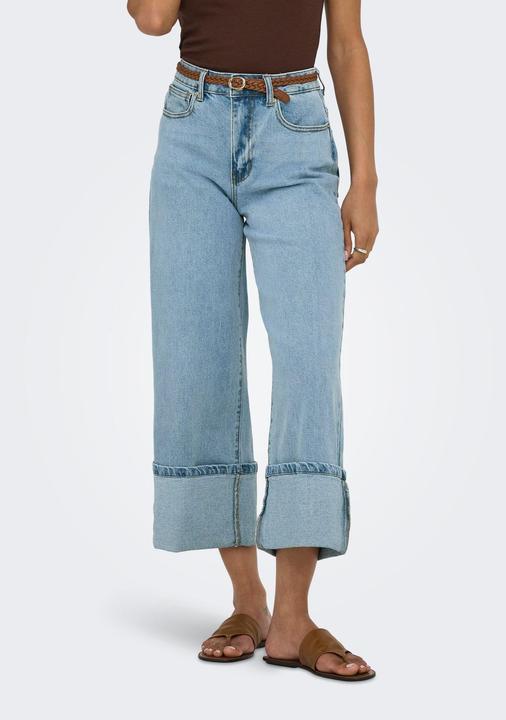Actual product image Only ONLMADISON Hohe Taille Weiter Beinschnitt Jeans Jeans mit weitem Bein (27)