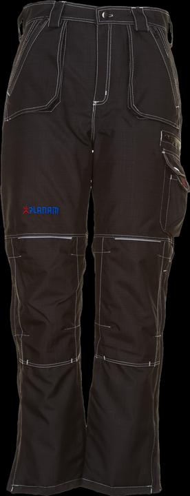Actual product image Planam unisex work trousers BASALT black size L (L)