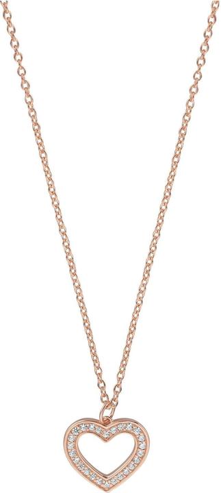 Esprit Halskette mit Anhänger Cami, 925 Sterling Silber (925 Sterling Silber, 40 - 45 cm)