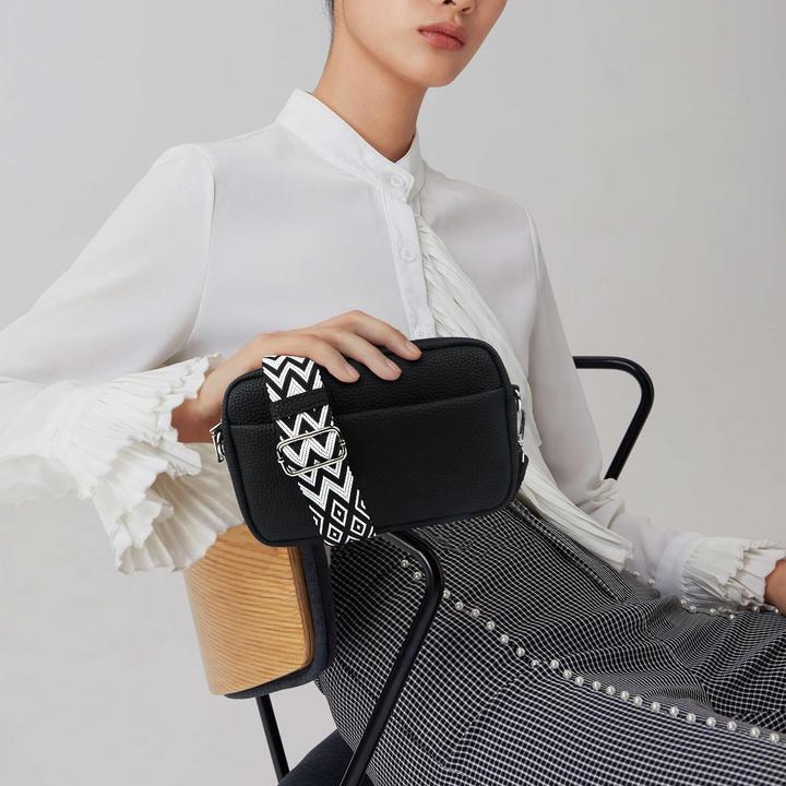 Immagine prodotto Only-Bags.Store Mini cross-body bag, borsa quadrata con ampia tracolla, alla moda