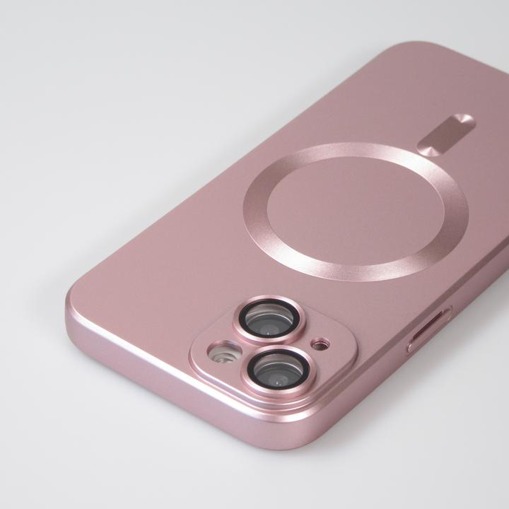 Immagine prodotto PhoneLook Cover in gomma morbida con vetro di protezione della fotocamera MagSafe (Apple iPhone 14)