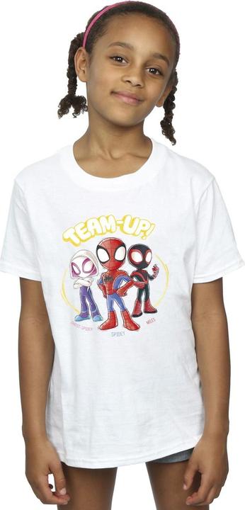Immagine prodotto Spidey And His Amazing Friends Sketch Maglietta Ragazze (140, 146)