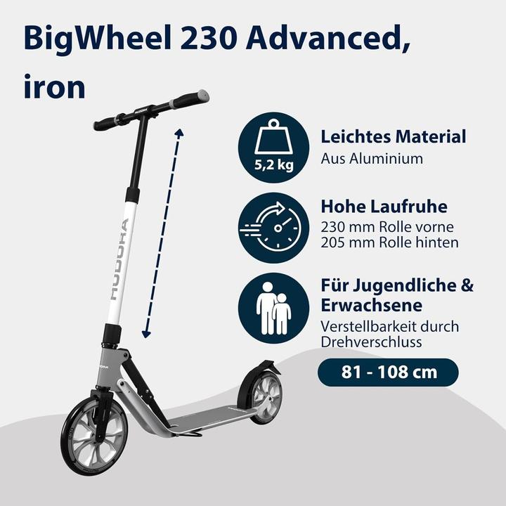 Actual product image Hudora BigWheel 230 Advanced