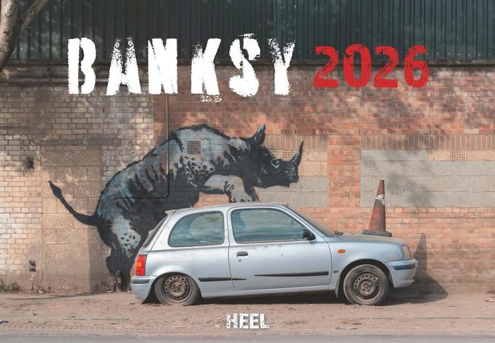 Immagine prodotto Banksy Kalender 2026 Mittelformat (Copertina rigida, Tedesco)