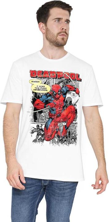 Immagine prodotto Deadpool Maglietta Striscia a Fumetti Uomo (4XL)