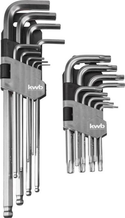 kwb Inbussleutelset 8 stuks