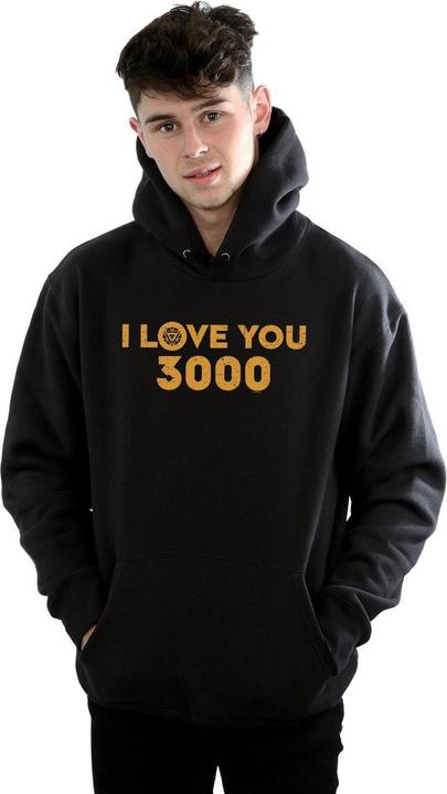 Produktbild Avengers Endgame I Love You 3000 Arc Reactor Kapuzenpullover (4XL)