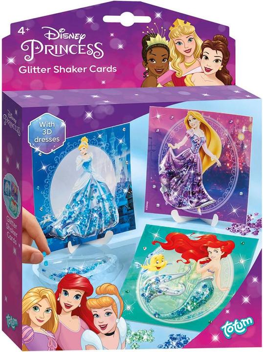 Totum Disney Princess - Glitter Shaker Card Making