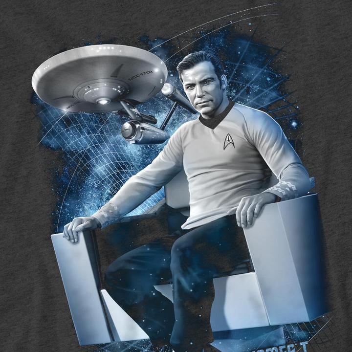 Actual product image Unisex Adult Captain's Chair T-Shirt (S)