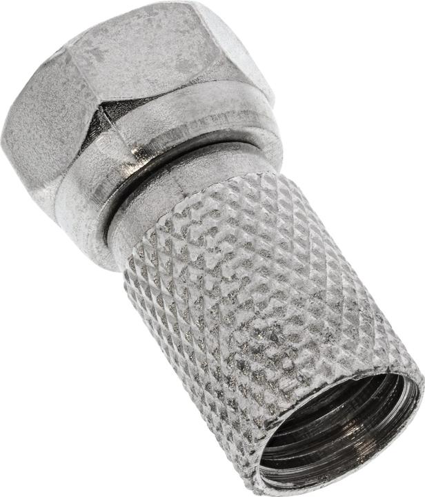 Actual product image InLine Connector for coaxial cable (Antenna cable)