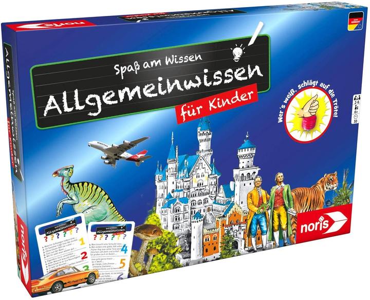 Produktbild Noris NOR71906 - Spass am Wissen: Allgemeinwissen für Kinder, für 2-6 Spieler, ab 6 Jahren (DE-Ausgabe) (Deutsch)