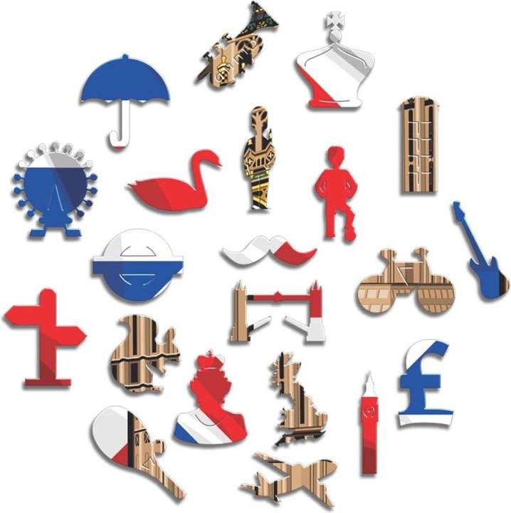 Produktbild Iconic Big Ben - Monument Holz Puzzle Grösse S (150 Teile) (150 Teile)
